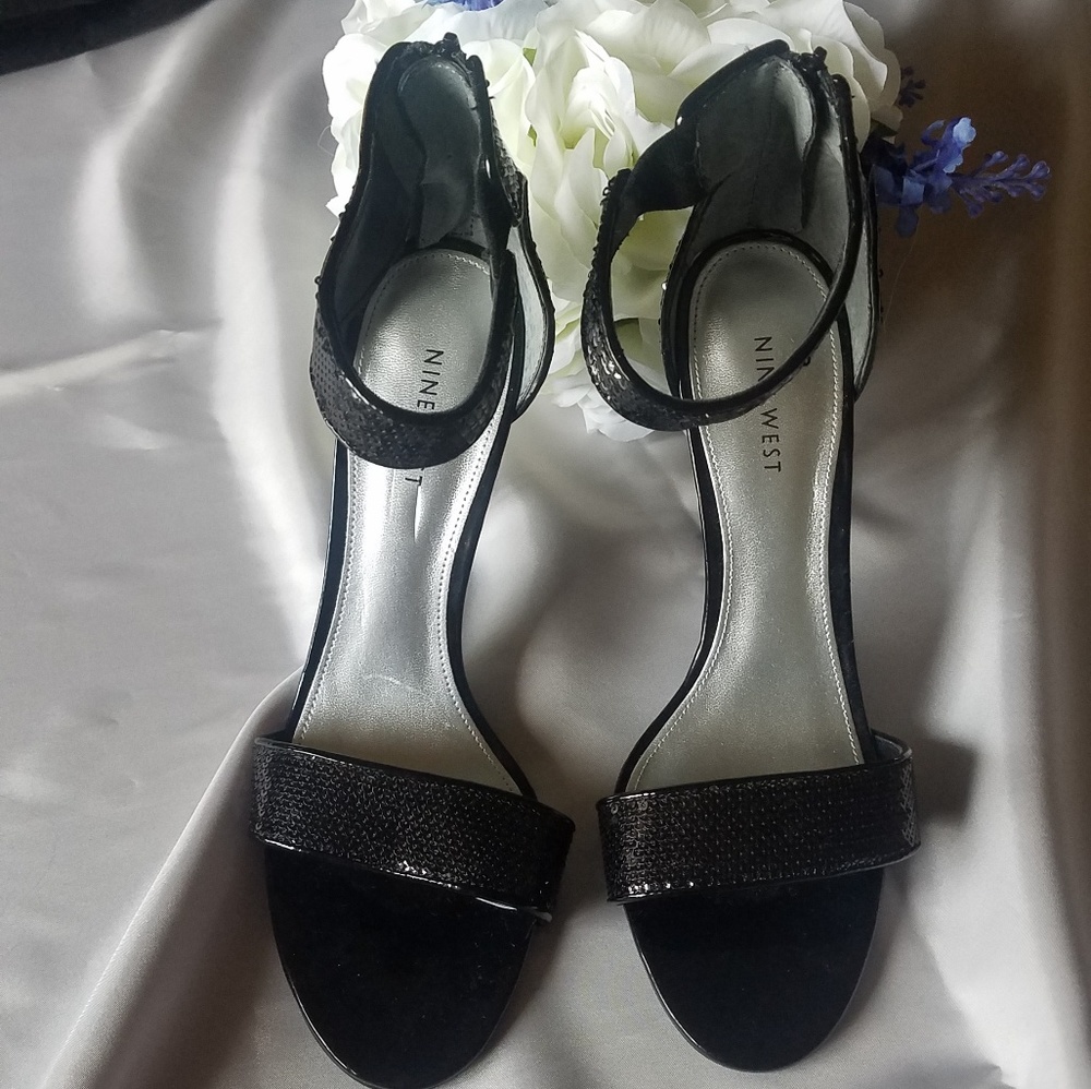 Nine West Sequin Sandals